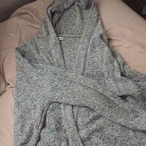 Hooded cardigan